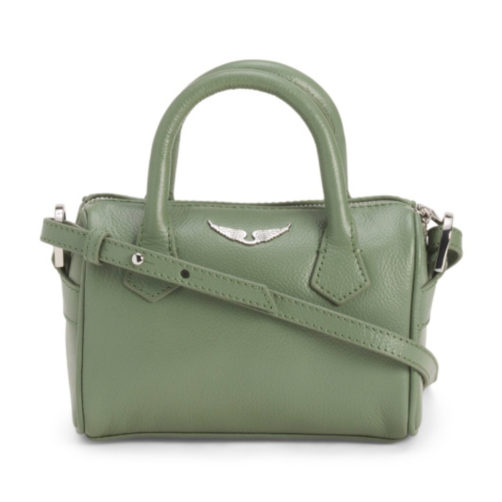 Zadig & Voltaire Leather Sunny Nano Mini Satchel With Crossbody Strap